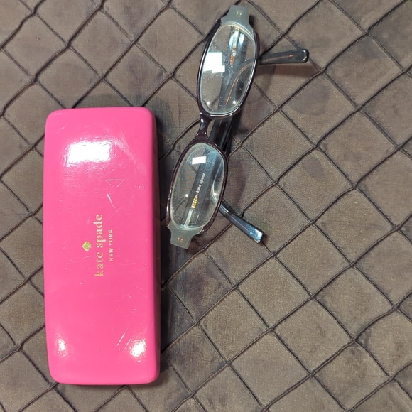 kate spade Accessories - Kate Spade Eye Wear with case. Good used condition. Has prescription lens